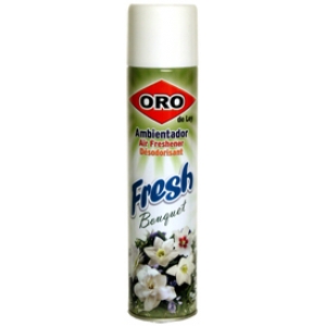 Ambientador Oro Spray Bouquet..Droguería online, venta de productos de limpieza de las mejores marcas. Líderes en artículos de limpieza