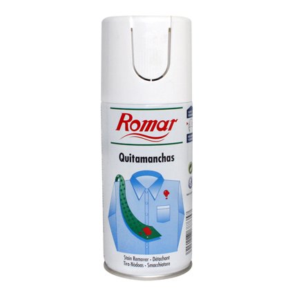 Quitamanchas Romar Spray.Droguería online,venta de productos de limpieza de las mejores marcas.Líderes en artículos de limpieza.