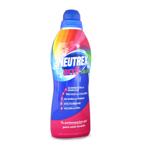 Neutrex Color Líquido Oxy5.Droguería online,venta de productos de limpieza de las mejores marcas.Líderes en artículos de limpieza.