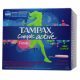 Tampax Compak Active Super.Droguería online,venta de productos de limpieza de las mejores marcas.Líderes en artículos de limpieza.