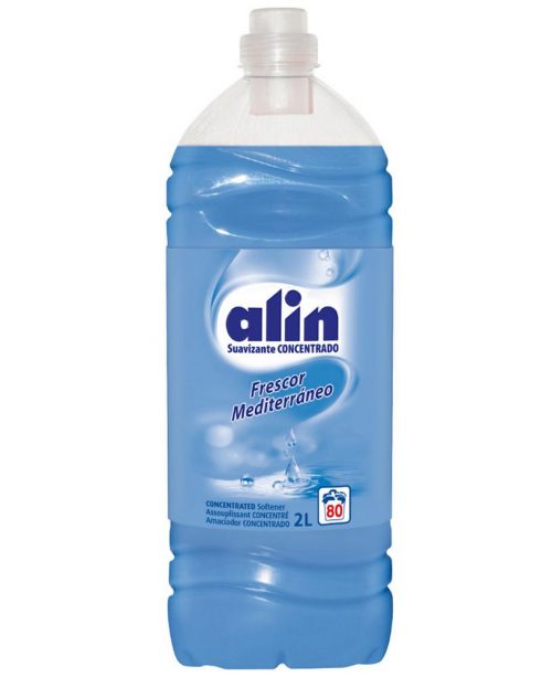 Suavizante Alin Frescor Mediterraneo.Droguería online,venta de productos de limpieza de las mejores marcas.Líderes en artículos de limpieza.
