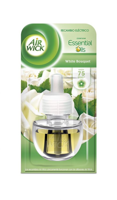 Air Wick White Bouquet.Droguería online,venta de productos de limpieza de las mejores marcas.Líderes en artículos de limpieza.