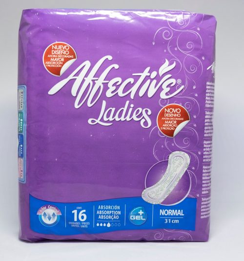 Affective Ladies Normal.Droguería online,venta de productos de limpieza de las mejores marcas.Líderes en artículos de limpieza.