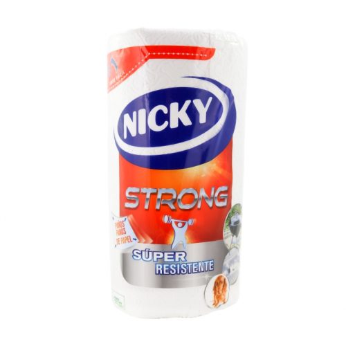 Papel Cocina Nicky Strong.Droguería online,venta de productos de limpieza de las mejores marcas.Líderes en artículos de limpieza.