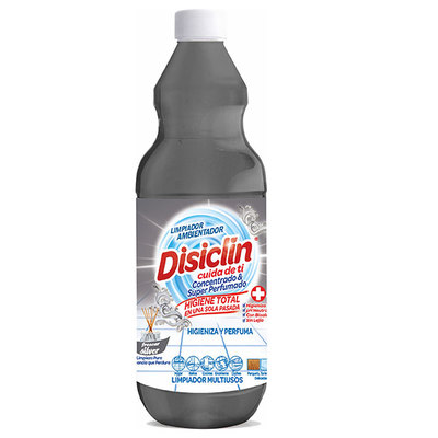 Fregasuelos Disiclin Silver.Droguería online,venta de productos de limpieza de las mejores marcas.Líderes en artículos de limpieza.  