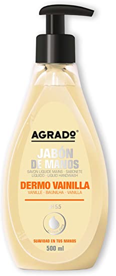 Jabon Manos Vainilla.Droguería online,venta de productos de limpieza de las mejores marcas.Líderes en artículos de limpieza.