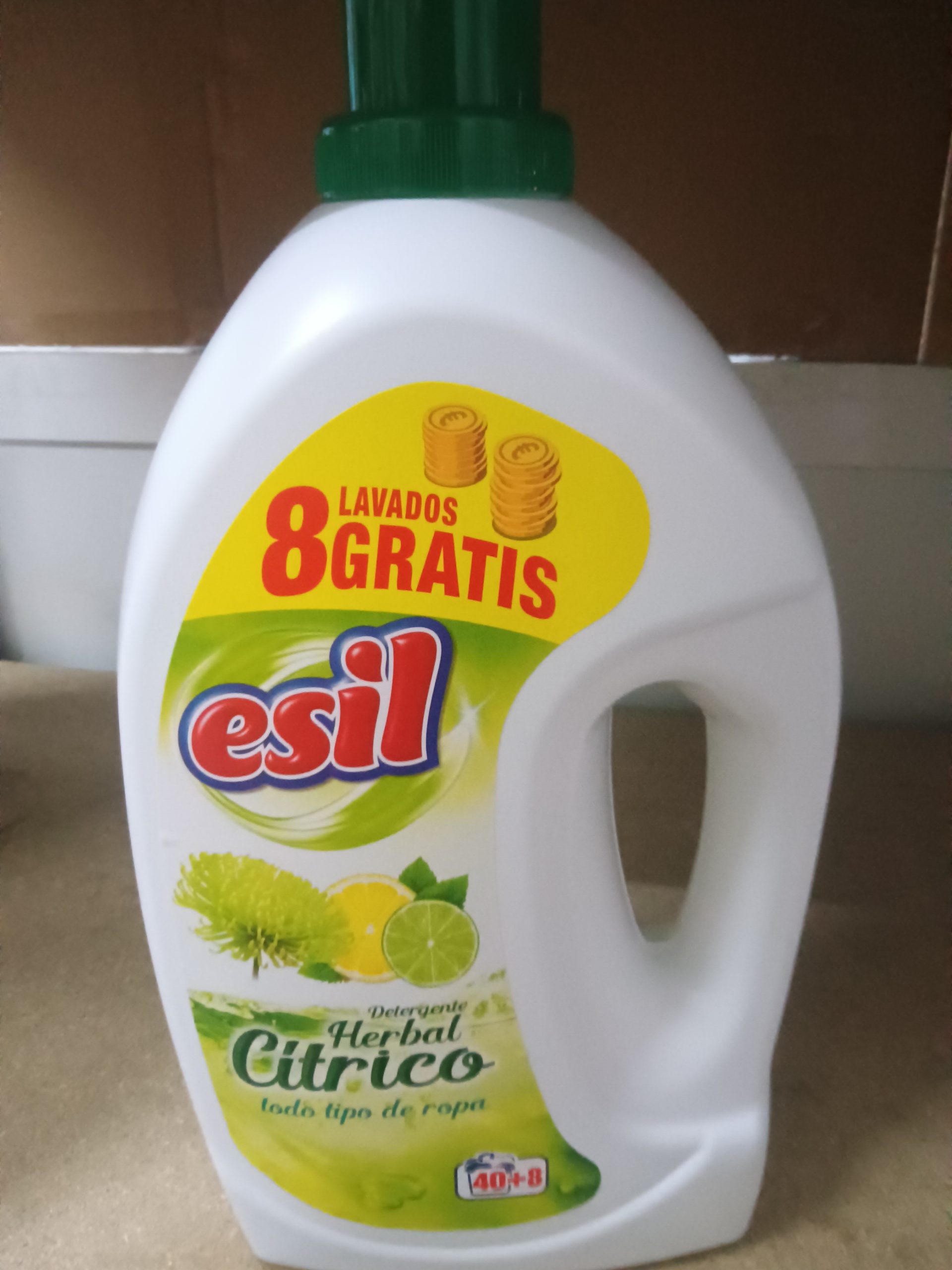 Esil herbal crítico detergente liquido