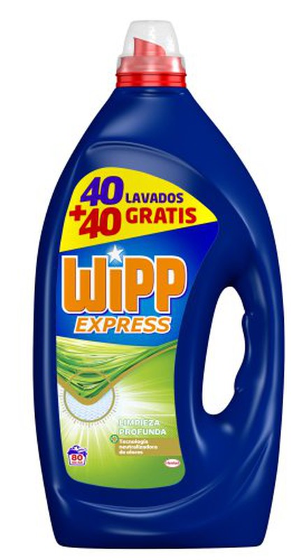Wipp express higiene y antiolores 37 lavados + 37gratis