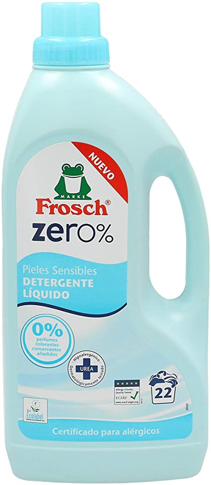 Detergente líquido Frosch Zero