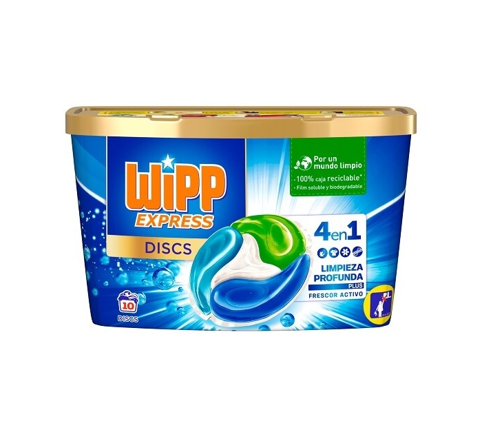 Cápsulas detergente Wipp Express