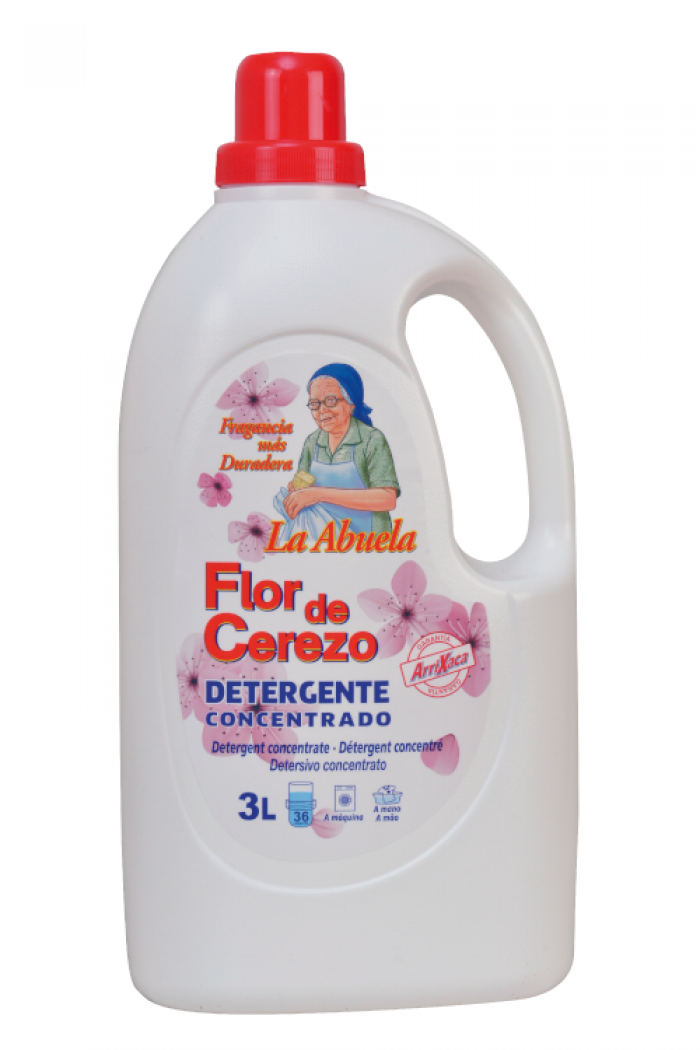 Detergente Arrixaca flor de cerezo 3L