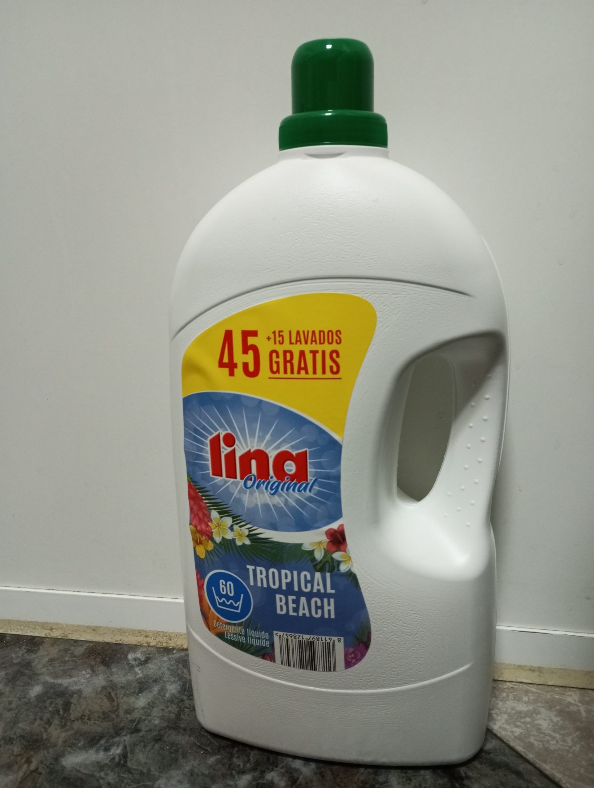 Detergente Lina original Tropical Beach